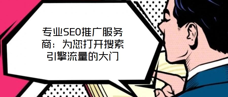 專業(yè)SEO推廣服務商：為您打開搜索引擎流量的大門
